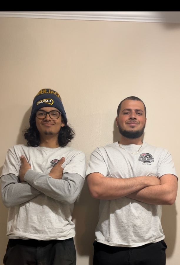Keniel Milette and Justin Chavez of JCS Junk Removal